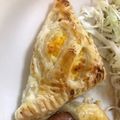 nanacocoz's cooksnap of when they made ハムたまごパイ.