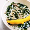 しぃたんまん's cooksnap of when they made 離乳食中期☆しらすとワカメのうどん.