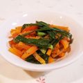 Richland☆Y's cooksnap of when they made ニラと人参の胡麻味噌和え.