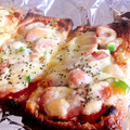 らがぶーりん's cooksnap of when they made 酒のつまみにも♪油揚げピザ☆.