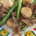 キャップとラム's cooksnap of when they made ホタテとアスパラのバター炒め.