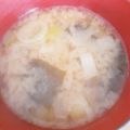オアシス☆彡's cooksnap of when they made じゃがいもと長ねぎの味噌汁♪.