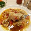 Ｒ−トロ's cooksnap of when they made 鶏もも肉とトマト&チーズ煮込み.