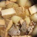 pooh_shiro's cooksnap of when they made こく旨♪豚バラ大根と厚揚げ煮.