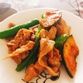 クック9PFQEB☆'s cooksnap of when they made 豚肉と南瓜とししとうの甘辛炒め.