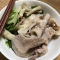 ＿＿は's cooksnap of when they made ヘルシオで簡単★豚しゃぶ肉と水菜蒸し.
