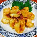 なおミール's cooksnap of when they made お酒がススム♡海老の生姜焼き♪.