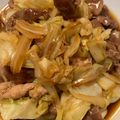 け〜〜ちゃん's cooksnap of when they made ご飯がすすむ★豚肉とキャベツの辛味噌炒め.