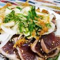 なおきんとん's cooksnap of when they made カツオのたたき玉ねぎのポン酢和え.