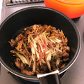 ☆ichika＊☆'s cooksnap of when they made 豚こま・舞茸・茗荷♬甘辛炒め煮☆.
