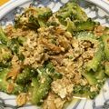 クックG18P6H☆'s cooksnap of when they made さば缶ゴーヤ.