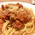 むらさきパッド's cooksnap of when they made ハーブと寝かせた豚ひきで絶品ミートソース.