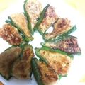 クックXLS5X4☆'s cooksnap of when they made モテレシピ♡ピーマンの肉詰め～甘辛バター.