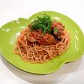 りおん♩'s cooksnap of when they made ナスとトマトのボロネーゼ☆.