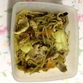 God☆Masa's cooksnap of when they made カレー味の野菜炒め　.