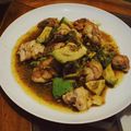 よしよしを's cooksnap of when they made アボカドと鶏のわさび炒め.