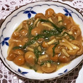 ぱぴろみ's cooksnap of when they made おつまみ♪株とりなめこの梅風味白だし炒め.
