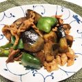 フクちっち's cooksnap of when they made 茄子とピーマンの肉味噌炒め.