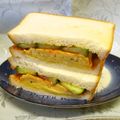 龍青空ママ's cooksnap of when they made 東北から「関西のたまごサンド」風.