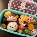 ゆーみ♡♡'s cooksnap of when they made キャラ弁 ツムツム ミニーマウス.
