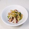 ダチュラ's cooksnap of when they made 相性抜群！！イカ白菜セロリのシンプル炒め.