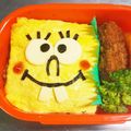 クックR126AP☆'s cooksnap of when they made スポンジボブ弁当.
