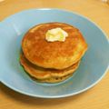 ピーナッツ子♪'s cooksnap of when they made 砂糖・HM不使用 パンケーキ.