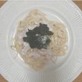 _mone_'s cooksnap of when they made 簡単混ぜるだけ！たらこスパゲッティー！.