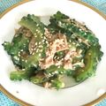 アンドーナツ☆'s cooksnap of when they made レンジで簡単♪ゴーヤのツナ味噌.