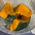 momo_22's cooksnap of when they made お弁当にも☆簡単ほっくりカボチャの甘煮.