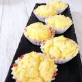 ❊プゥ❊'s cooksnap of when they made ☆おからパウダーでチーズ蒸しパン☆.