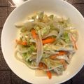 R2016's cooksnap of when they made キャベツと大根と胡瓜の胡麻風味サラダ.