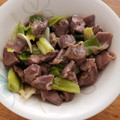 rixi's cooksnap of when they made 砂肝のネギマ☆長ネギがとろける～♪.