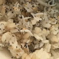 ma___111's cooksnap of when they made ゆかりとしらすの混ぜご飯.
