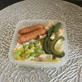 ☆こまっと☆'s cooksnap of when they made たくあんおかかおにぎり.