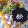 チュロスさん's cooksnap of when they made ワンピースのルフィ★キャラ弁.
