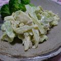 ひいちい's cooksnap of when they made キャベツとくるみ☆カレーマヨ*サラダ.
