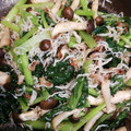 ラズベリー♥'s cooksnap of when they made 小松菜としめじのじゃこ炒め.