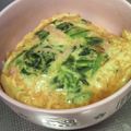 もるむ's cooksnap of when they made ほうれん草たっぷりカニ玉.