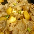 やすらー's cooksnap of when they made 豚肉とじゃが芋のおかかチーズ炒め☆.
