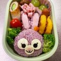 Chaaa_room's cooksnap of when they made ステラ.ルーのラブリー弁当♡キャラ弁.