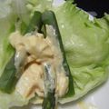 まみゃあ's cooksnap of when they made 簡単☆アスパラと鶏胸肉のたまごマヨサラダ.