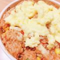 クック2QTDTA☆'s cooksnap of when they made ノンオイル★レンジでチン！チキンライス.
