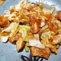 aokin0u0's cooksnap of when they made 鶏もも肉の簡単おかず♪鶏腿てりやき甘辛煮.