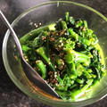 栗丸うさぎ's cooksnap of when they made 菜の花のからし醤油和え.