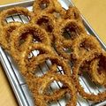 piro0829's cooksnap of when they made オニオンフライ☆つまみにも♪.