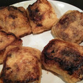 とろけい's cooksnap of when they made ふわっフワ♡油揚げのひき肉はさみ焼き☆.