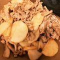 ヌンチャクラ's cooksnap of when they made 豚肉と長いものバタポン炒め.