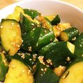 まろぴ～ぬ's cooksnap of when they made 超簡単★5分で仕込めるピリ辛きゅうり.
