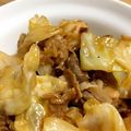 まろぴ～ぬ's cooksnap of when they made ご飯がすすむ★豚肉とキャベツの辛味噌炒め.